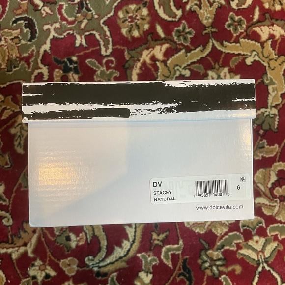 DV DOLCE VITA Stacey Braided Strap Block Heel Sandal in color “Natural” - Picture 4 of 4